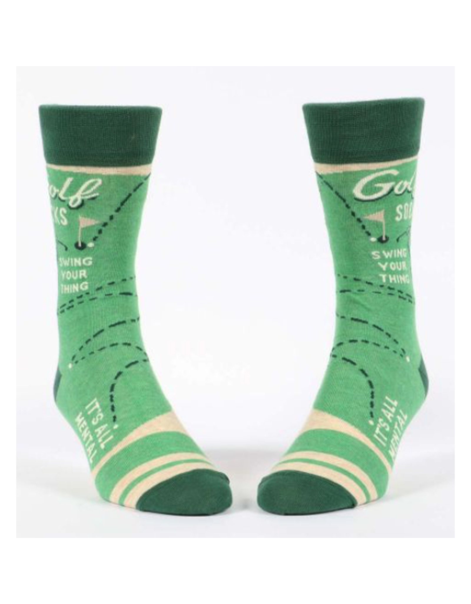 Blue Q Golf Men's Crew Socks