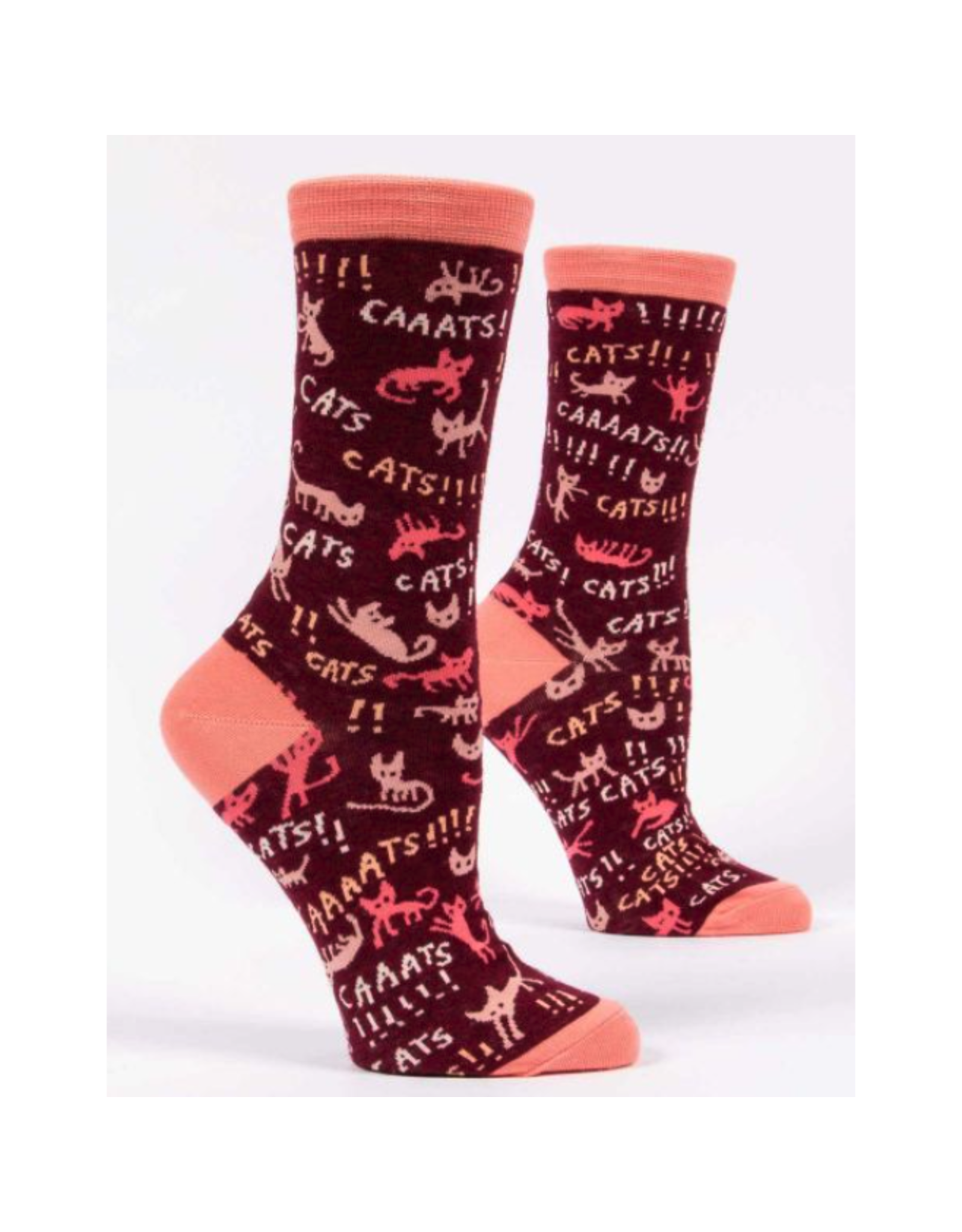 Blue Q Cats! Women's Crew Socks