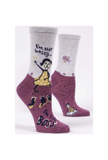 Blue Q I'm Not Bossy, I'm The Boss Women's Crew Socks