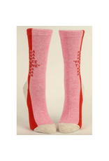 Blue Q Ha Ha Ha Free Time Ha Ha Ha Women's Crew Socks