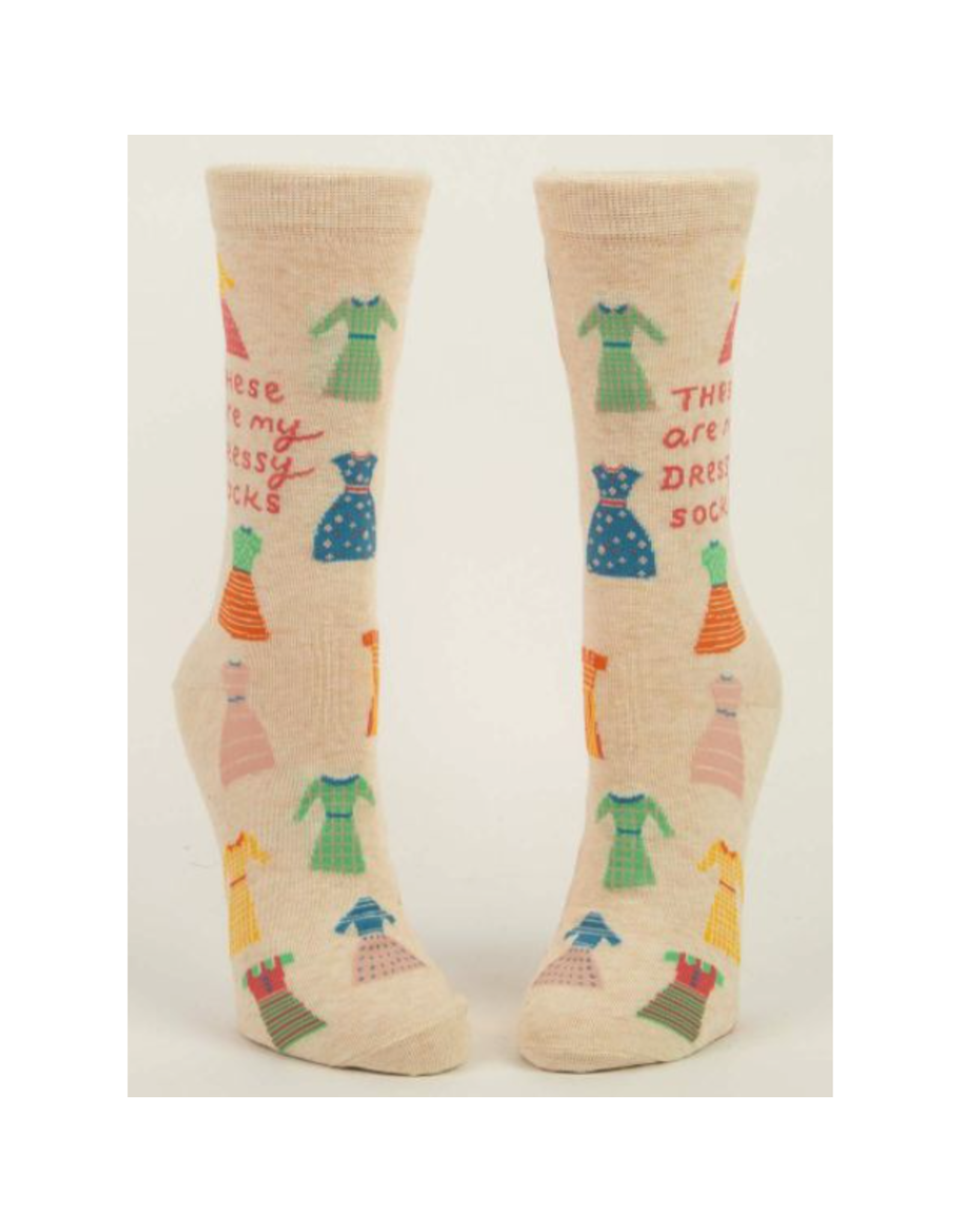 Blue Q These Are My Dressy Socks Women's Crew Socks