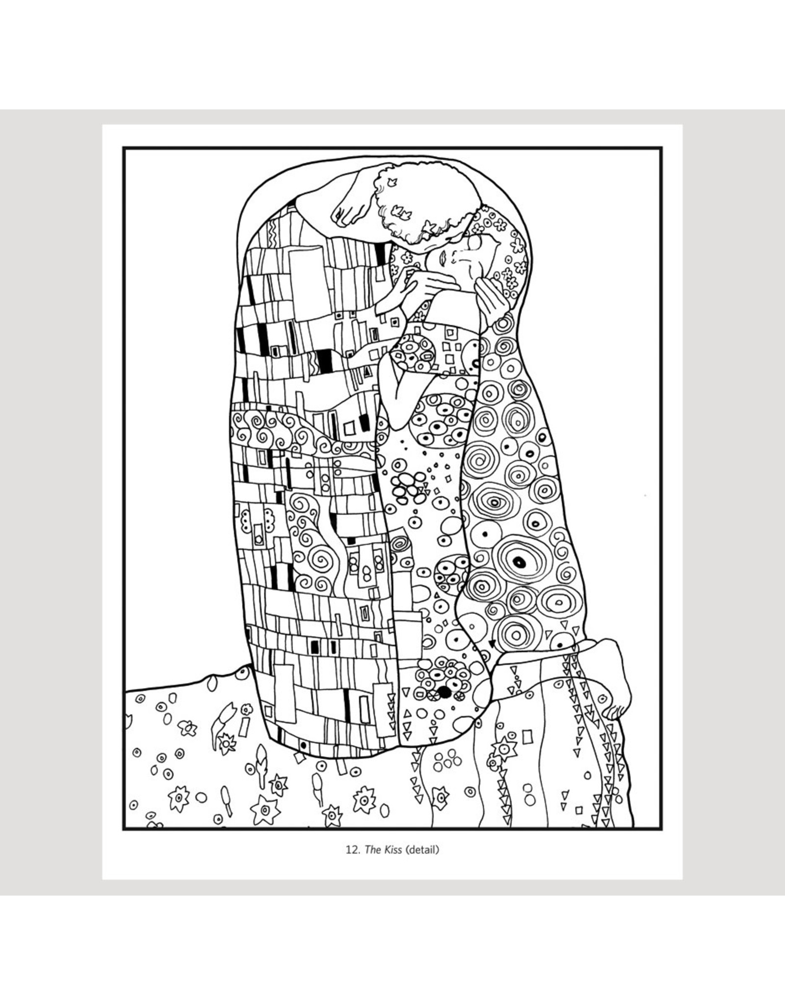 Pomegranate Gustav Klimt Coloring Book