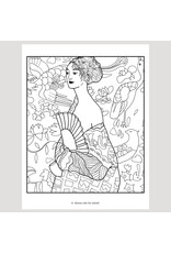 Pomegranate Gustav Klimt Coloring Book