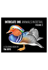 Pomegranate Intricate Ink: Animals in Detail Volume 2 Coloring Book