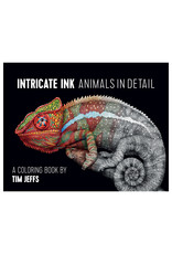 Pomegranate Intricate Ink: Animals in Detail Coloring Book
