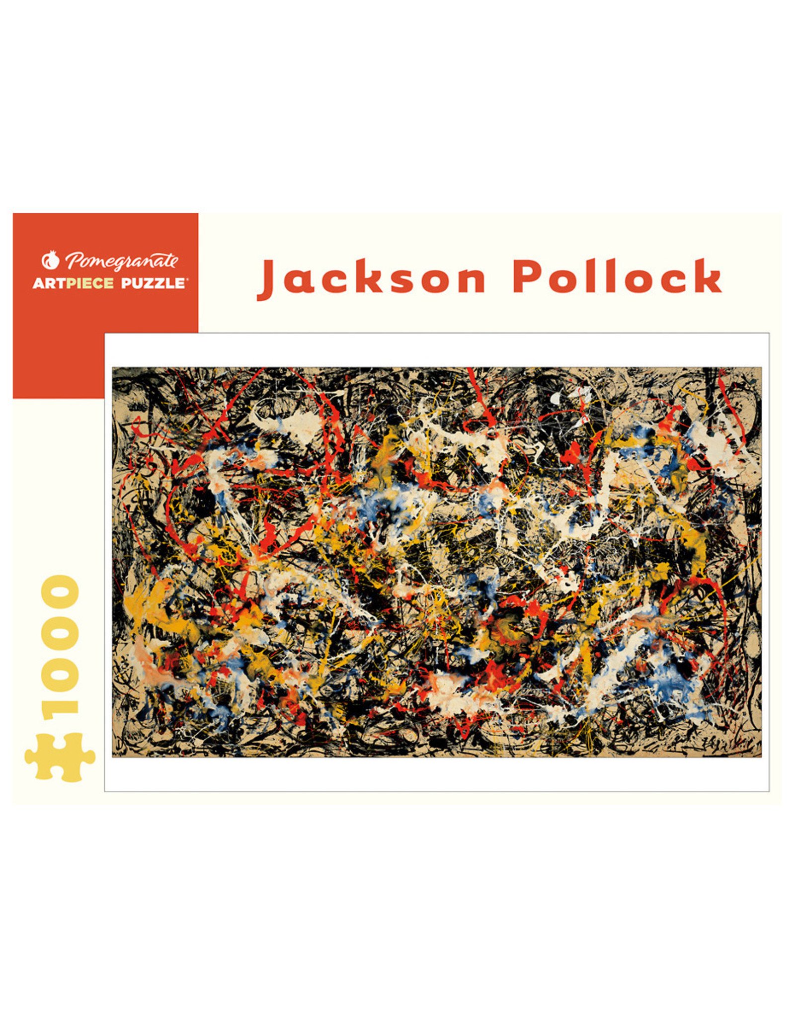Pomegranate Jackson Pollock: Convergence 1000-piece Jigsaw Puzzle