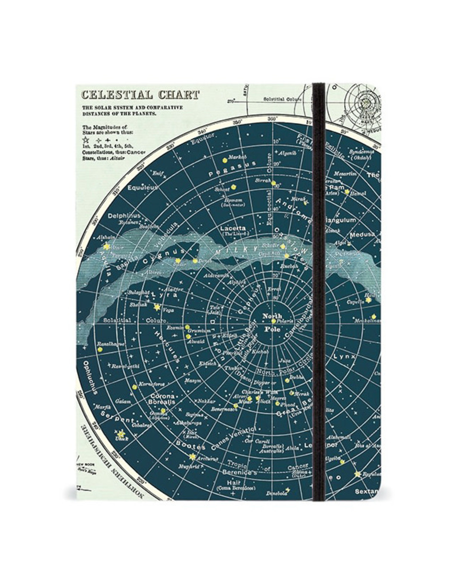 Cavallini Papers & Co. Large Celestial Notebook