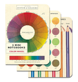 Cavallini Papers & Co. Color Wheel 3 Mini Notebooks