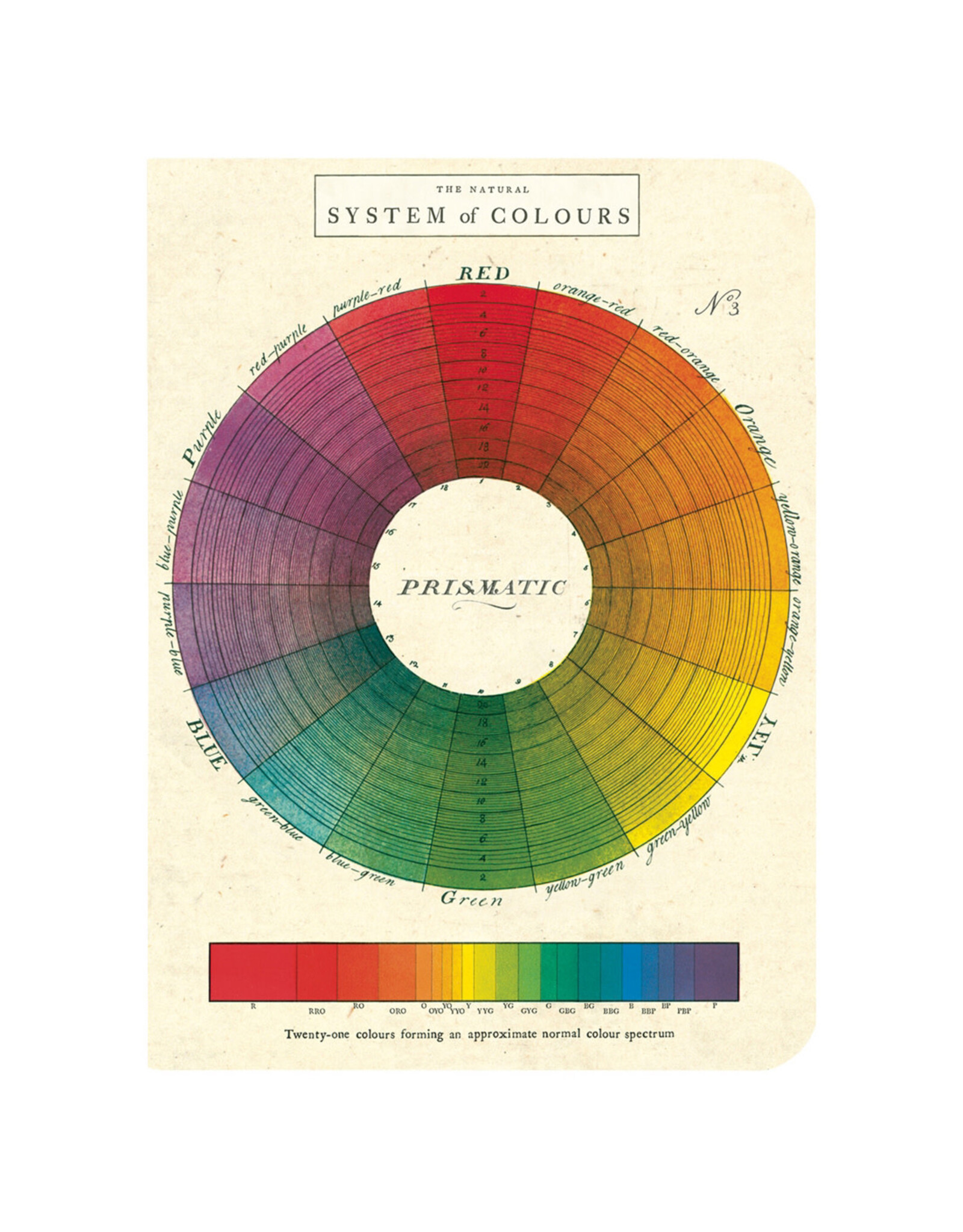 Cavallini Papers & Co. Color Wheel 3 Mini Notebooks
