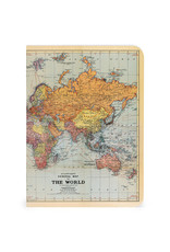 Cavallini Papers & Co. Vintage Maps 3 Mini Notebooks