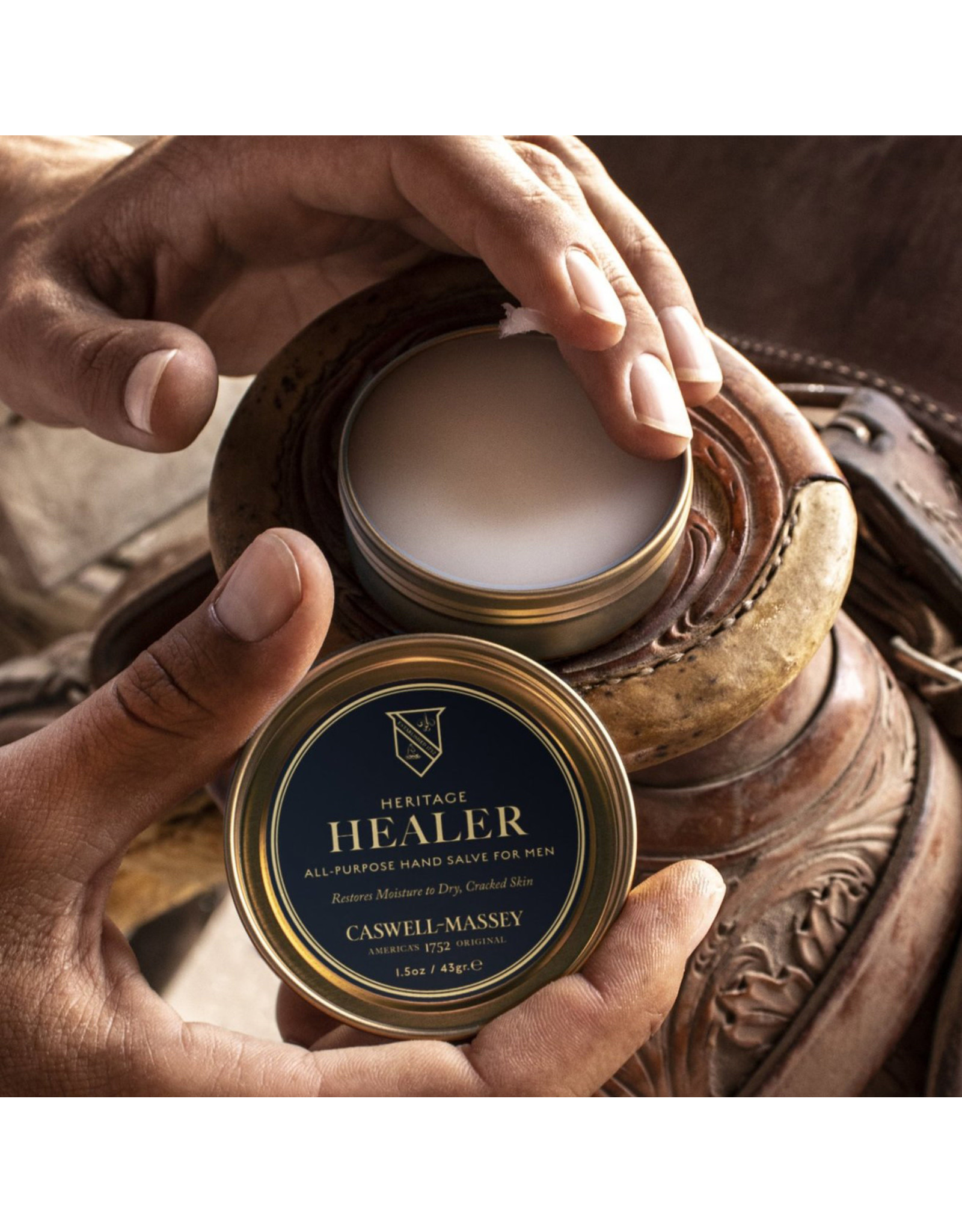 Caswell-Massey Apothecary Heritage Healer Hand Salve for Men