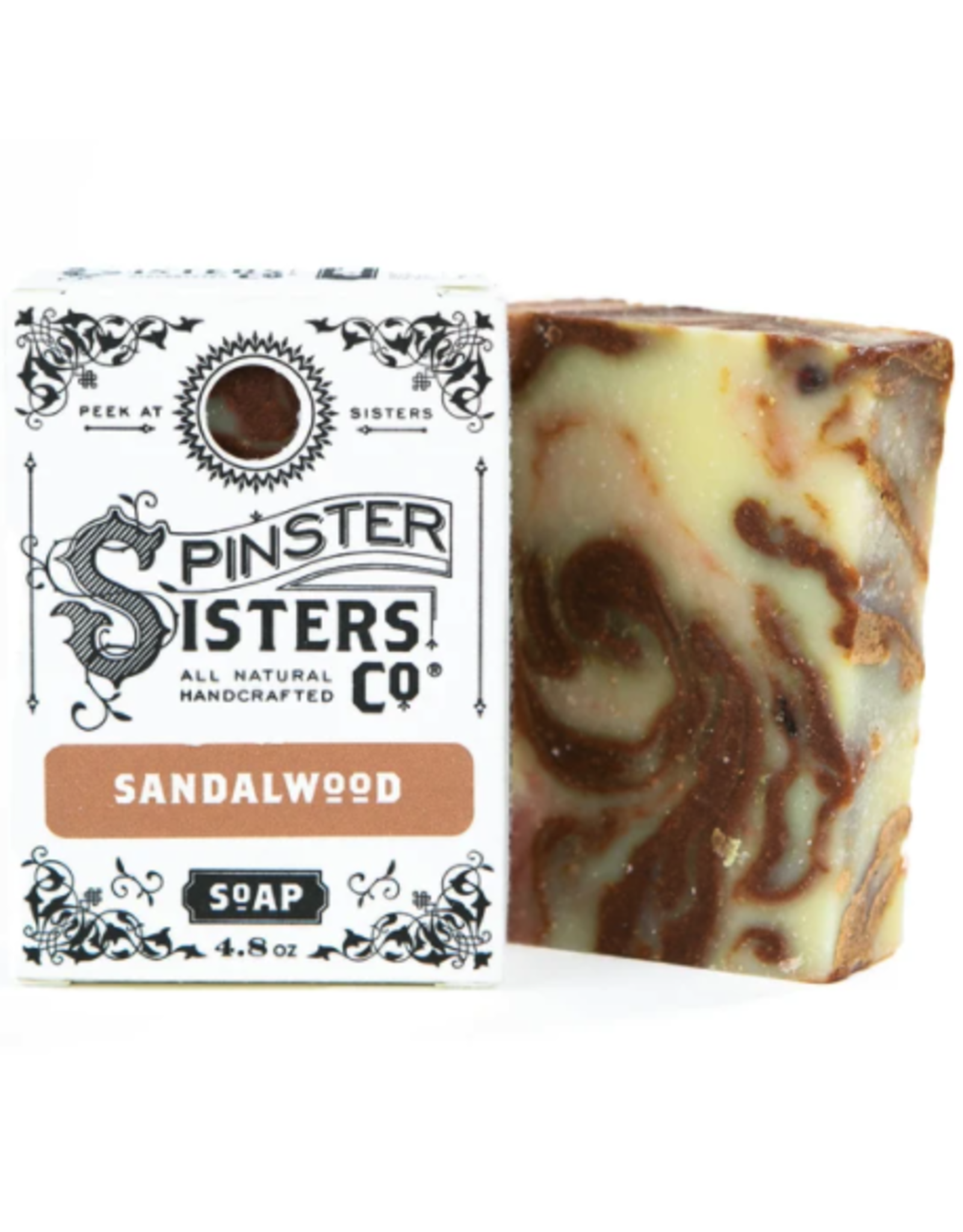 Spinster Sisters Sandalwood Signature Bath Soap