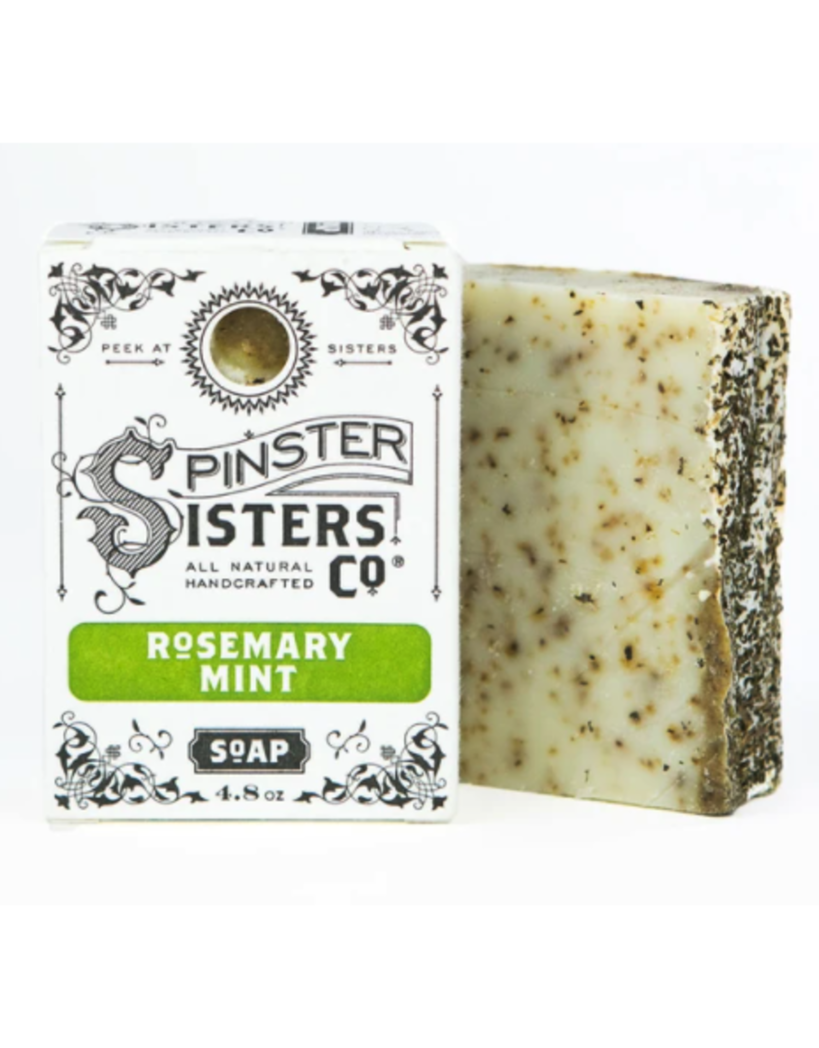 Spinster Sisters Rosemary Mint Signature Bath Soap