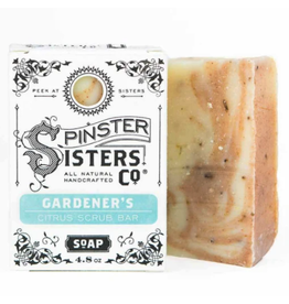 Spinster Sisters Gardener's Citrus Scrub Bar Soap