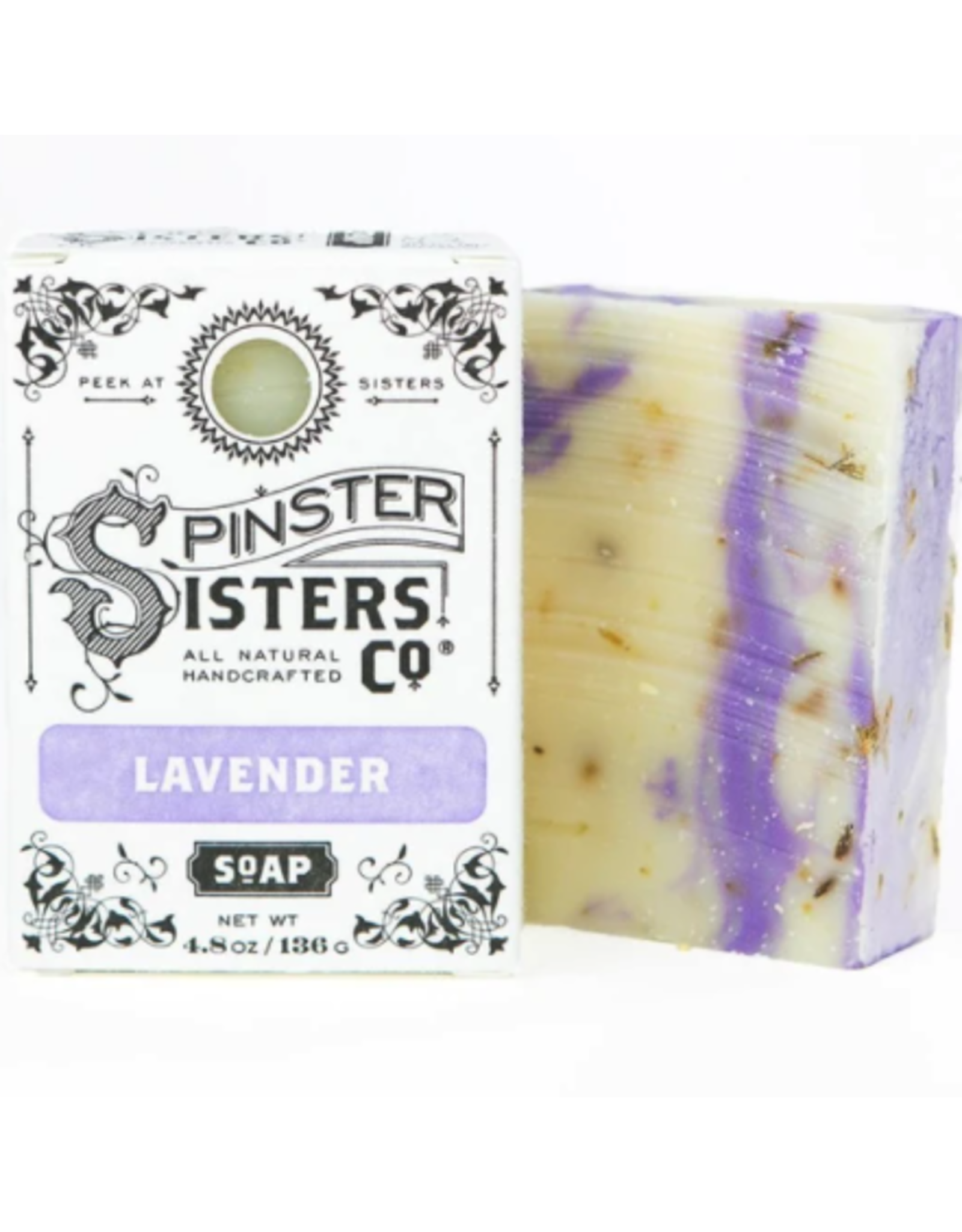 Spinster Sisters Lavender Signature Bath Soap