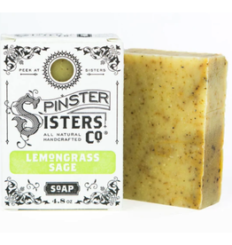 Spinster Sisters Lemongrass Sage Signature Bath Soap