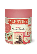 Cavallini Papers & Co. Valentine 500 Piece Puzzle