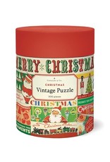 Cavallini Papers & Co. Vintage Christmas 500 Piece Puzzle
