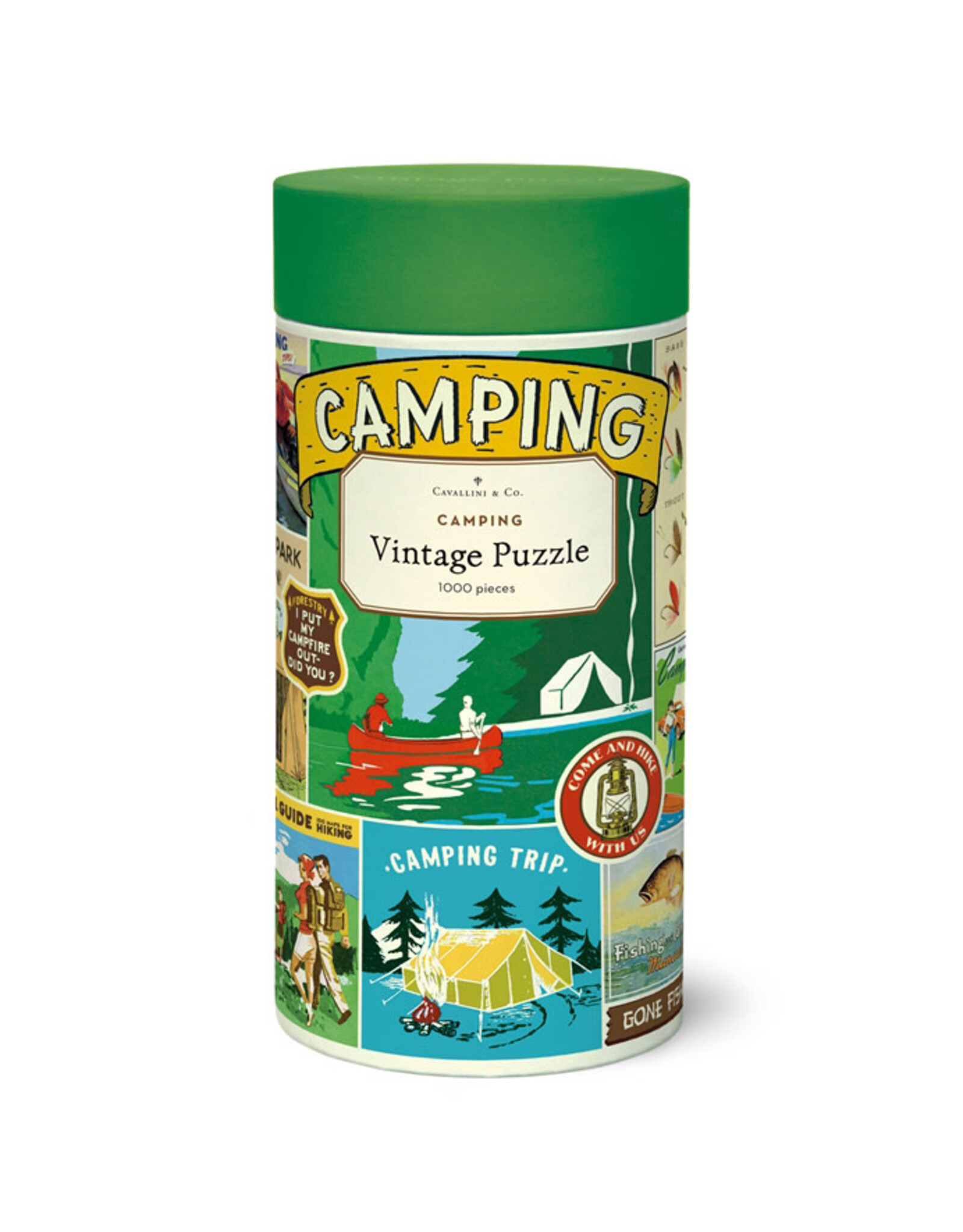 Cavallini Papers & Co. Cavallini Puzzle Camping 1,000 Pcs