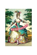 Cartolina Hip Hip Hooray! A7 Congrats Notecard