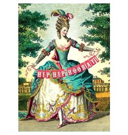 Cartolina Hip Hip Hooray! A7 Congrats Notecard