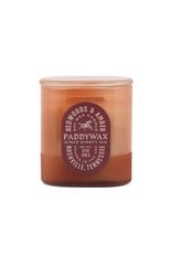 Paddywax Redwoods & Amber Vista 12oz Rusty-Pink Glass Candle