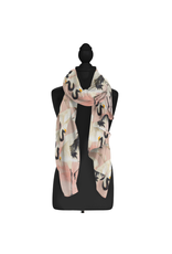 Pink Heron Scarf