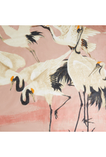 Pink Heron Scarf