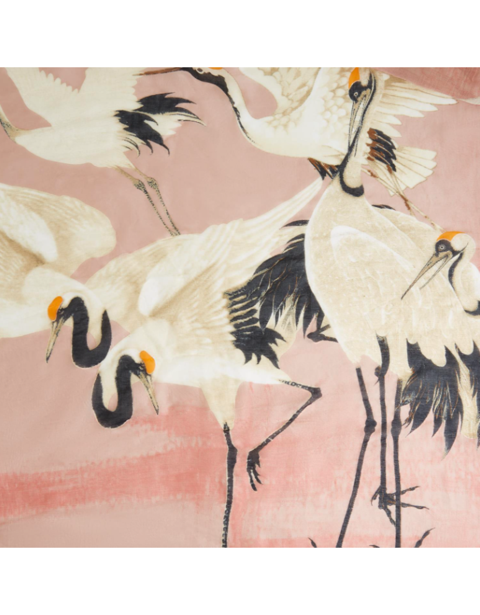 Pink Heron Scarf