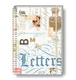 Rossi A5 Notebook Lettres Wire Ruled