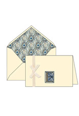 Rossi E Initial Cards Box of 10 with Lined Envelopes