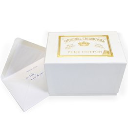 Original Crown Mill Pure Cotton Notecard Presentation Box