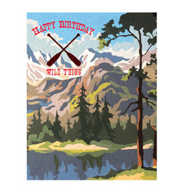 Cartolina Happy Birthday Wild Thing! A2 Notecard