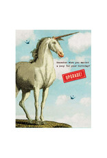 Cartolina Happy Birthday Upgrade! A2 Notecard