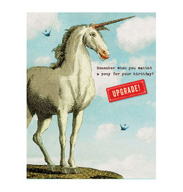 Cartolina Happy Birthday Upgrade! A2 Notecard