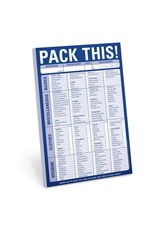 Knock Knock Pack This! List Pad