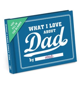 Knock Knock What I Love About Dad Fill in the Love Gift Book