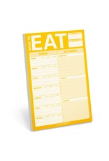 Knock Knock What to Eat Pad (Yellow)