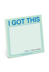 Knock Knock You Got This Sticky Note (Pastel Version)