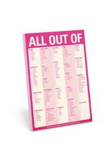 Knock Knock All Out Of Pad (Pink)