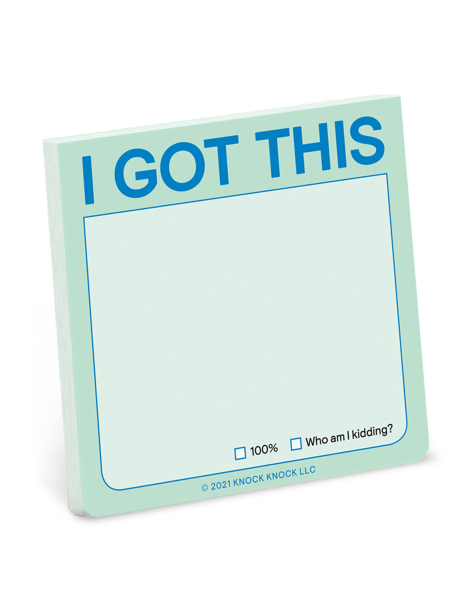 Knock Knock You Got This Sticky Note (Pastel Version)