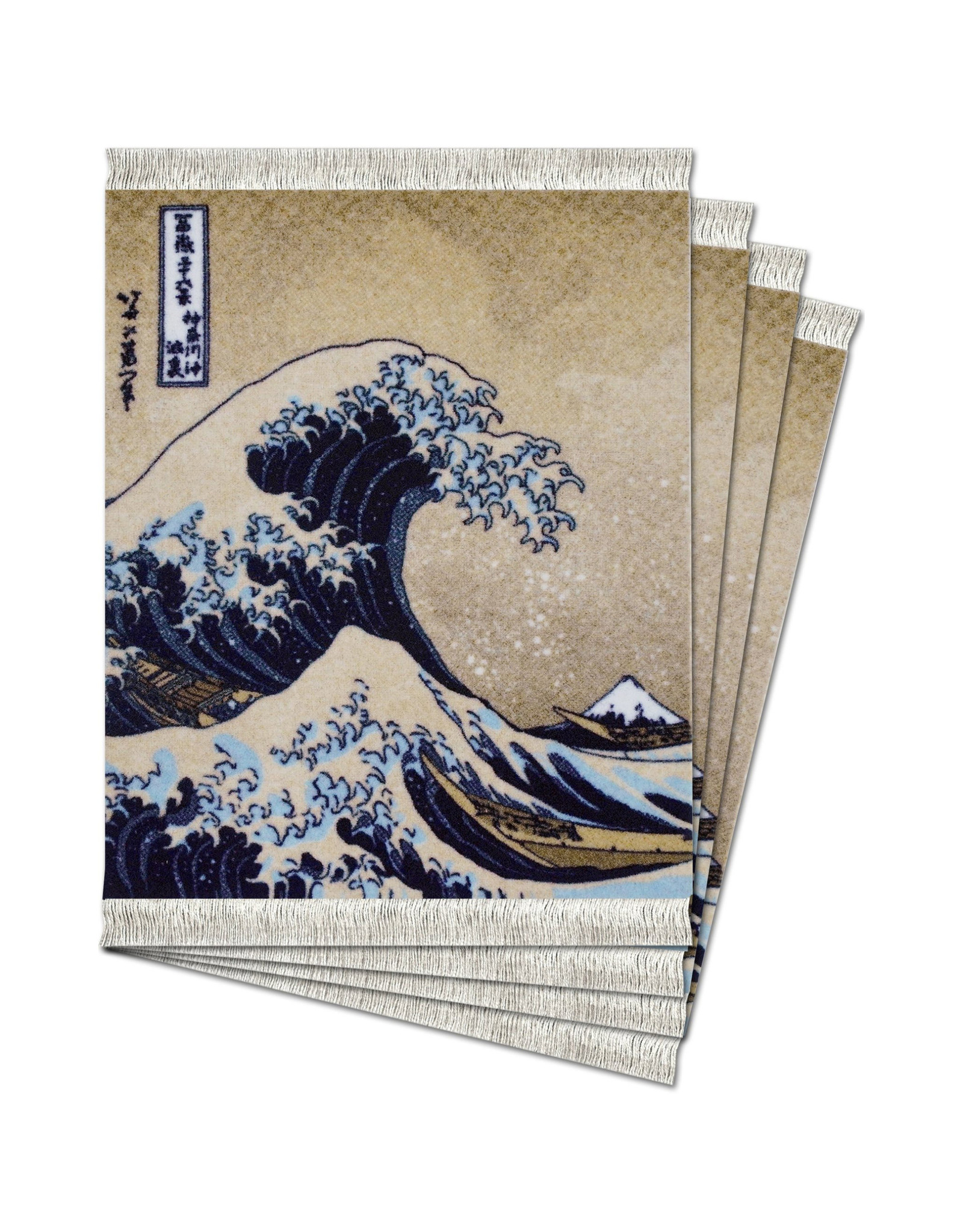 FiberLok Technologies, Inc. The Great Wave CoasterRug