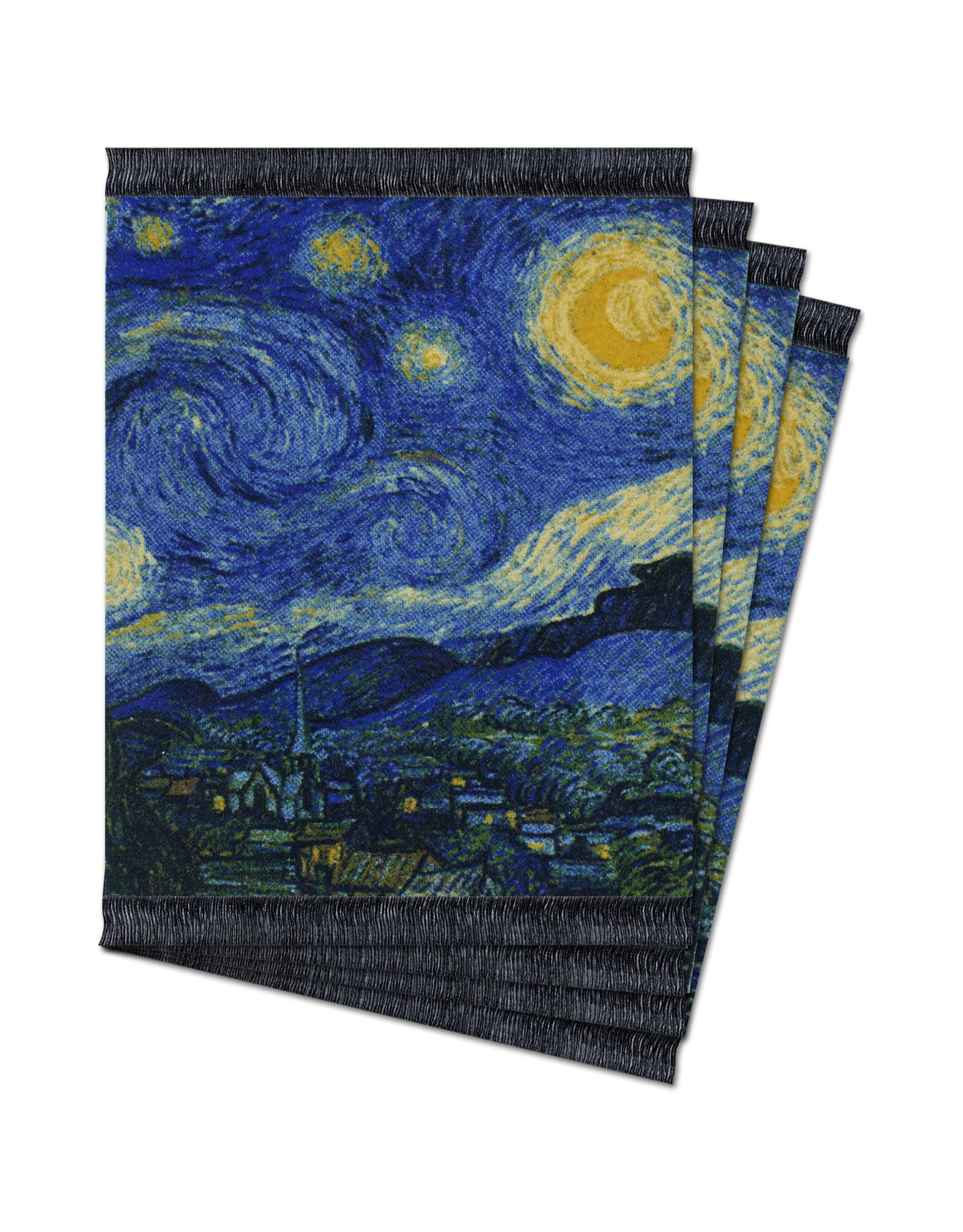 FiberLok Technologies, Inc. Starry Night CoasterRug