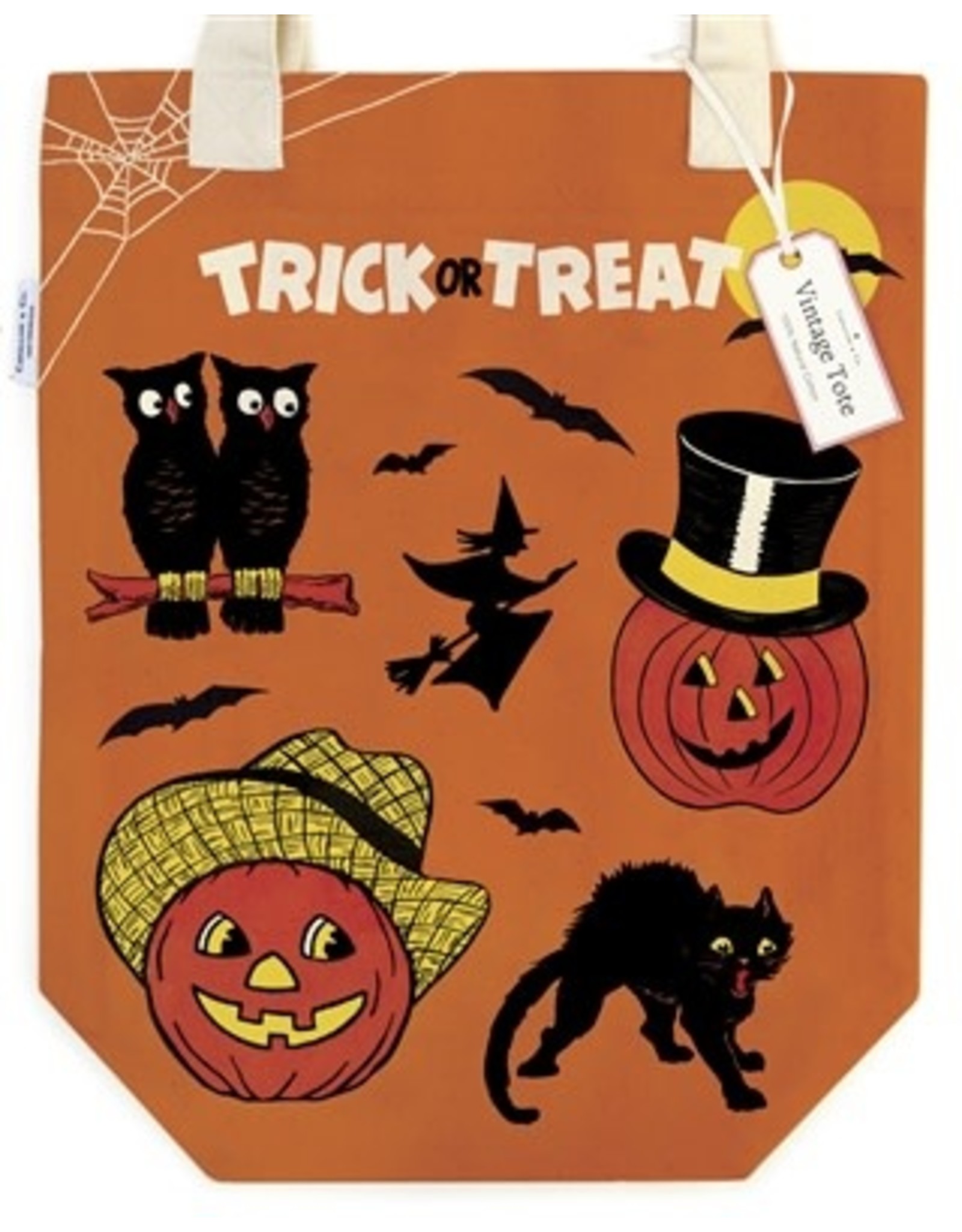 Cavallini Papers & Co. Halloween Tote Bag