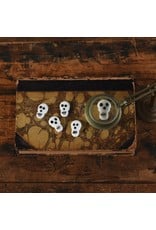 HomArt Tiny Glass Skull Charm