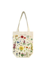 Cavallini Papers & Co. Wild Flowers Tote Bag