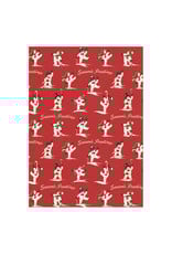 Cavallini Papers & Co. Christmas Wrap Snowmen