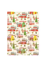 Cavallini Papers & Co. Wrap Christmas Village