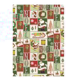 Cavallini Papers & Co. Christmas Wrap Noel