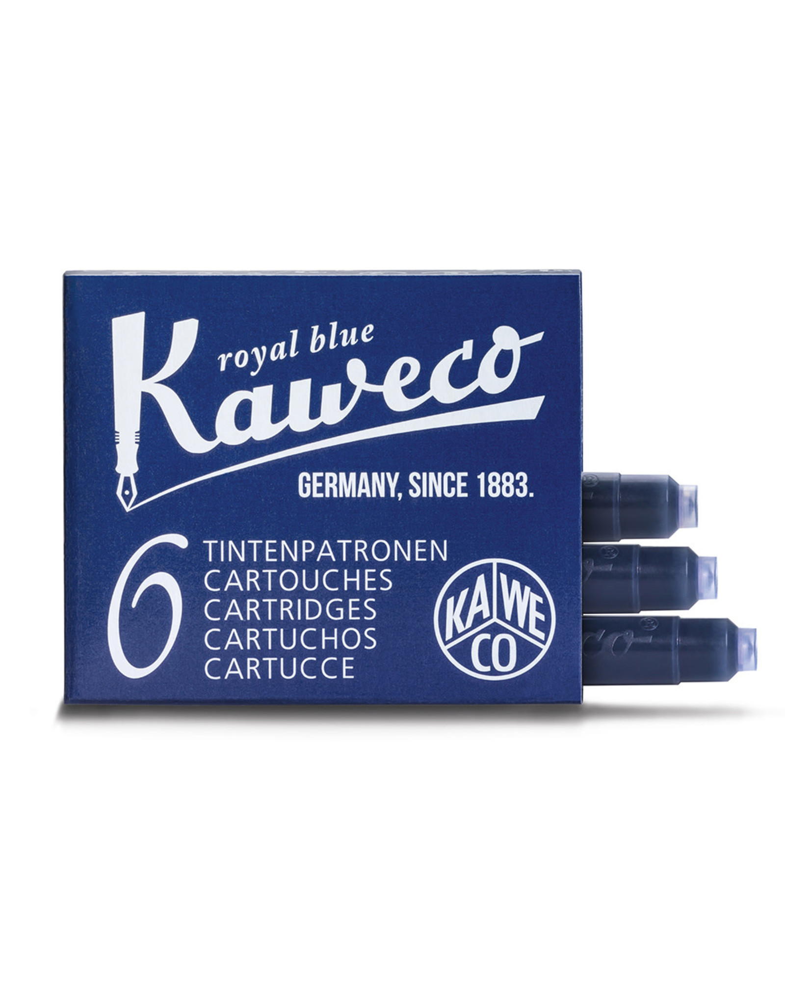 Kaweco Kaweco Ink Cartridges 6pcs Royal Blue